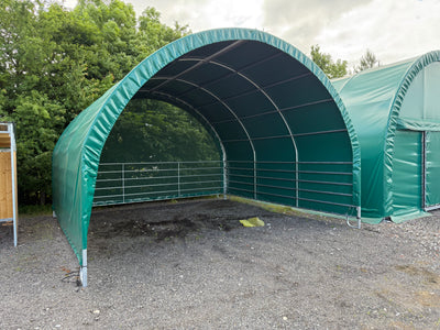 Plachtový přístřešek pro koně a skot 6 x 6 m