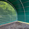 Planenunterstand für Pferde und Rinder 6 x 6 m