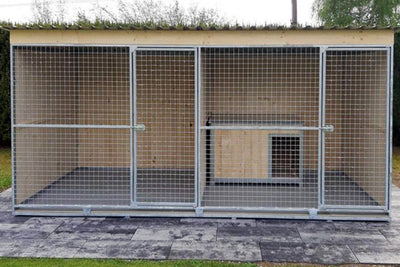 Dvojkotec pro psy 2 x 4 m